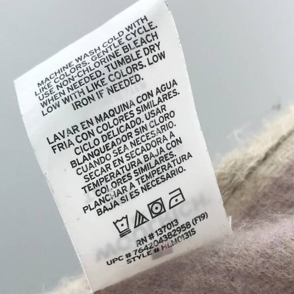 Woolrich Raegan Plaid Cozy Blanket Wrap - Picture 9 of 9